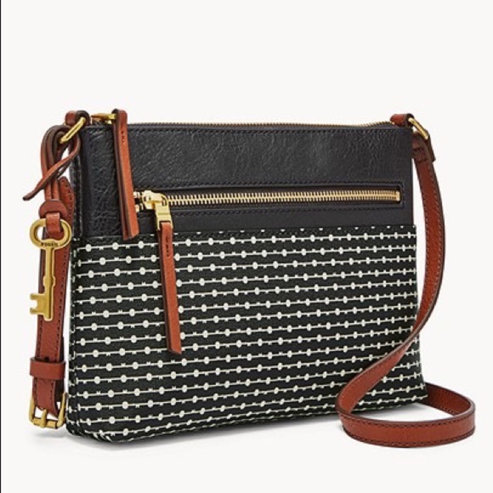 Fossil Fiona Fabric Small Crossbody